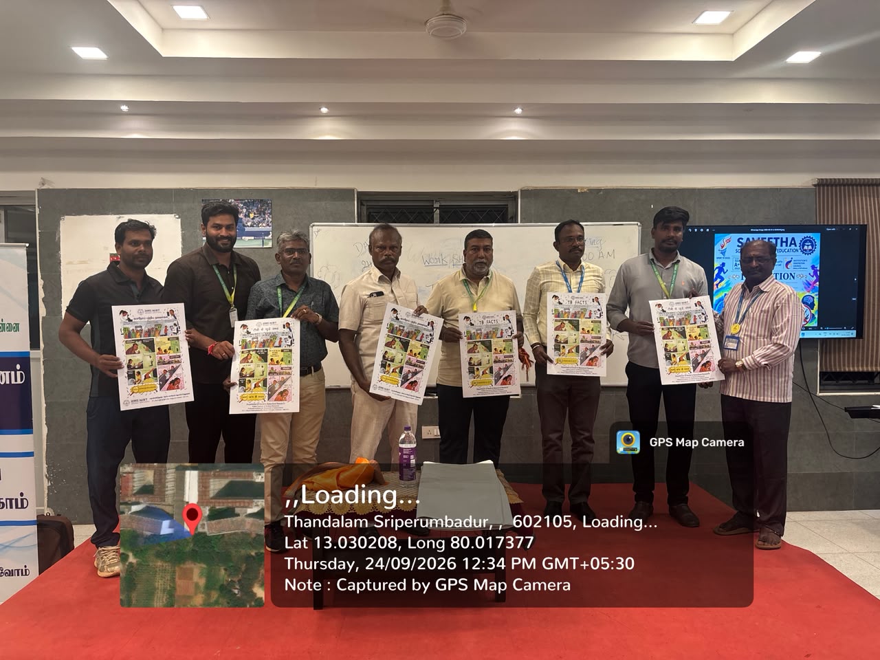 ICMR-NIRT and Saveetha School of Physical Education Organise Awareness Programme on Tuberculosis and Substance Use