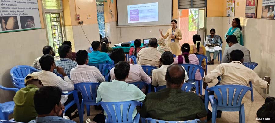 Motivational Training for NTEP staff, Tiruvallur