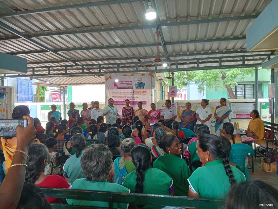 Swasth Nari Sashakt Parivar Abhiyaan at ICMR-NIRT -2025