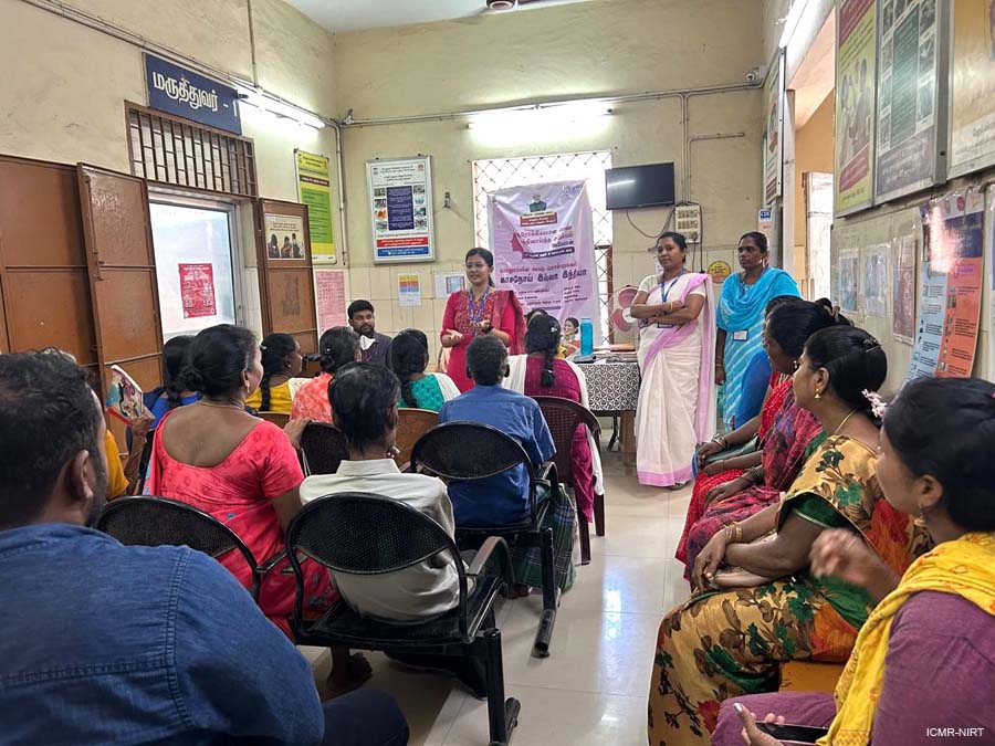Swasth Nari Sashakt Parivar Abhiyaan at ICMR-NIRT -2025