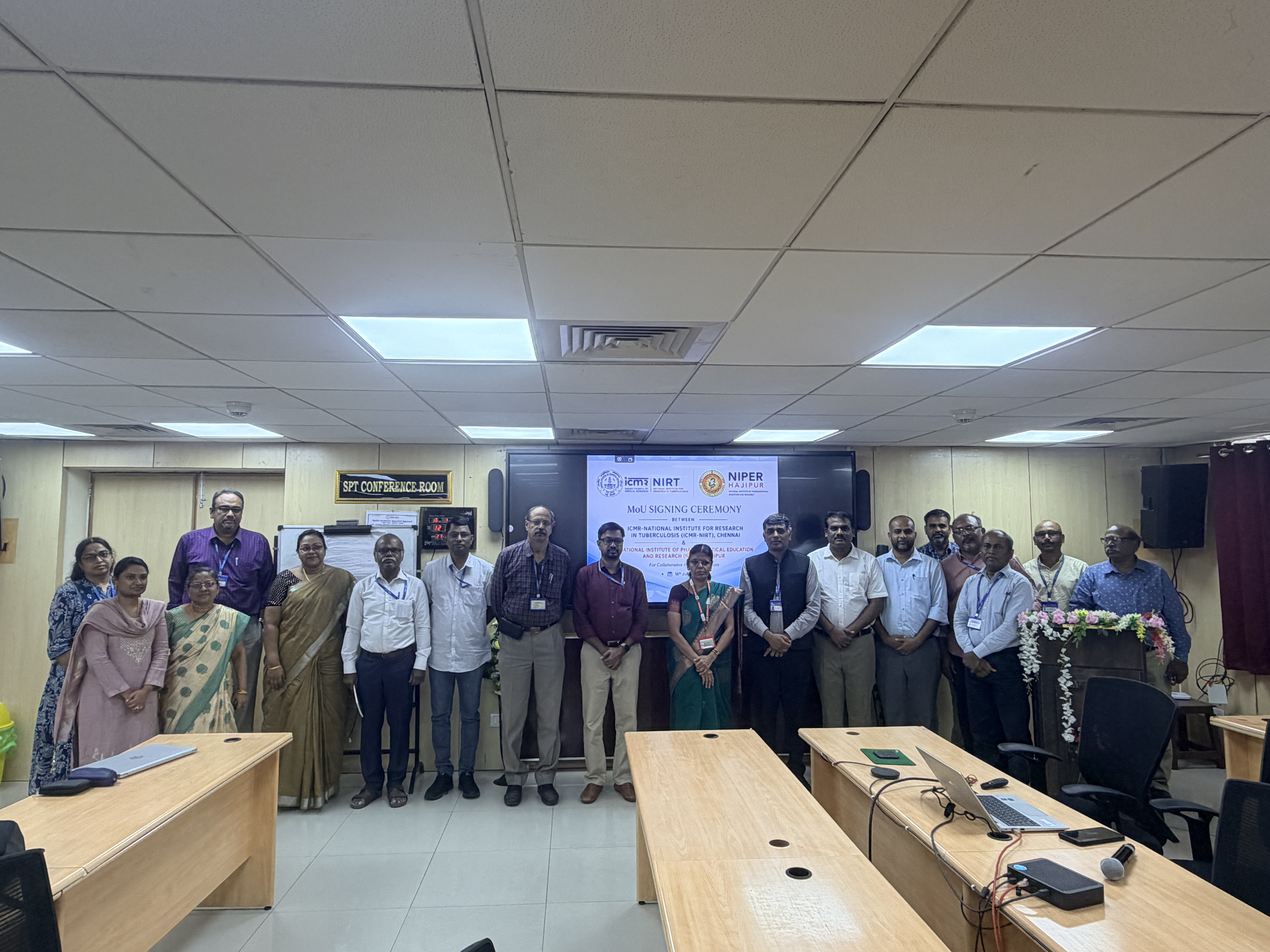 ICMR-NIRT signs MoU with NIPER Hajipur for Collaborative Research