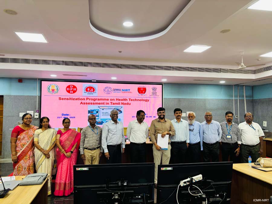 Sensitization Programme on Health Technology Assessment (HTA) in Tamil Nadu