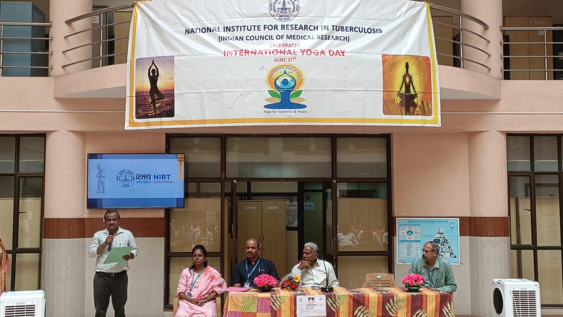 ICMR-NIRT observes 12th International Day of Yoga 2026