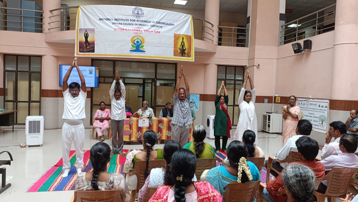 ICMR-NIRT observes 12th International Day of Yoga 2026