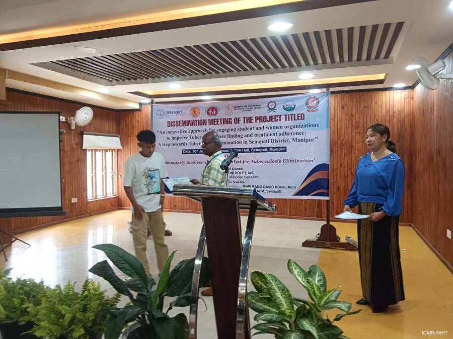 Dissemination Meeting on TB Elimination Study in Senapati District