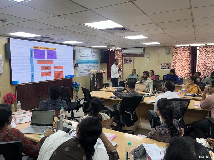 Workshop on “Introduction to Systematic Reviews and Meta-Analysis"