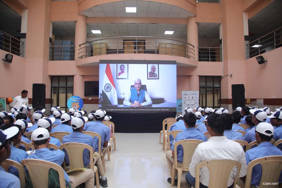 ICMR SHINE (Science & Health Innovation for the NextGen Explorers) initiative @ ICMR-NIRT