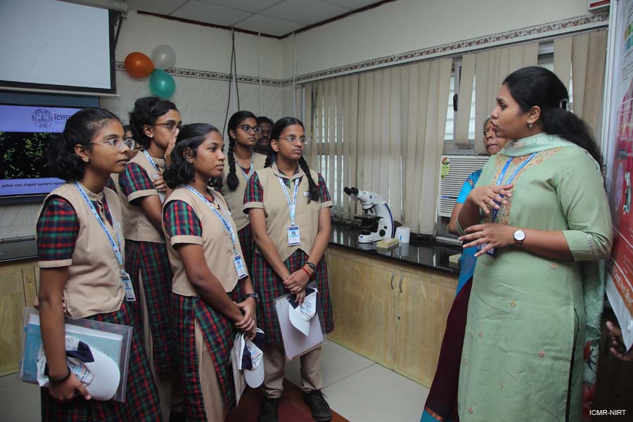 ICMR SHINE (Science & Health Innovation for the NextGen Explorers) initiative @ ICMR-NIRT