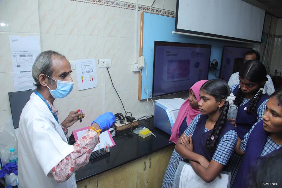 ICMR SHINE (Science & Health Innovation for the NextGen Explorers) initiative @ ICMR-NIRT