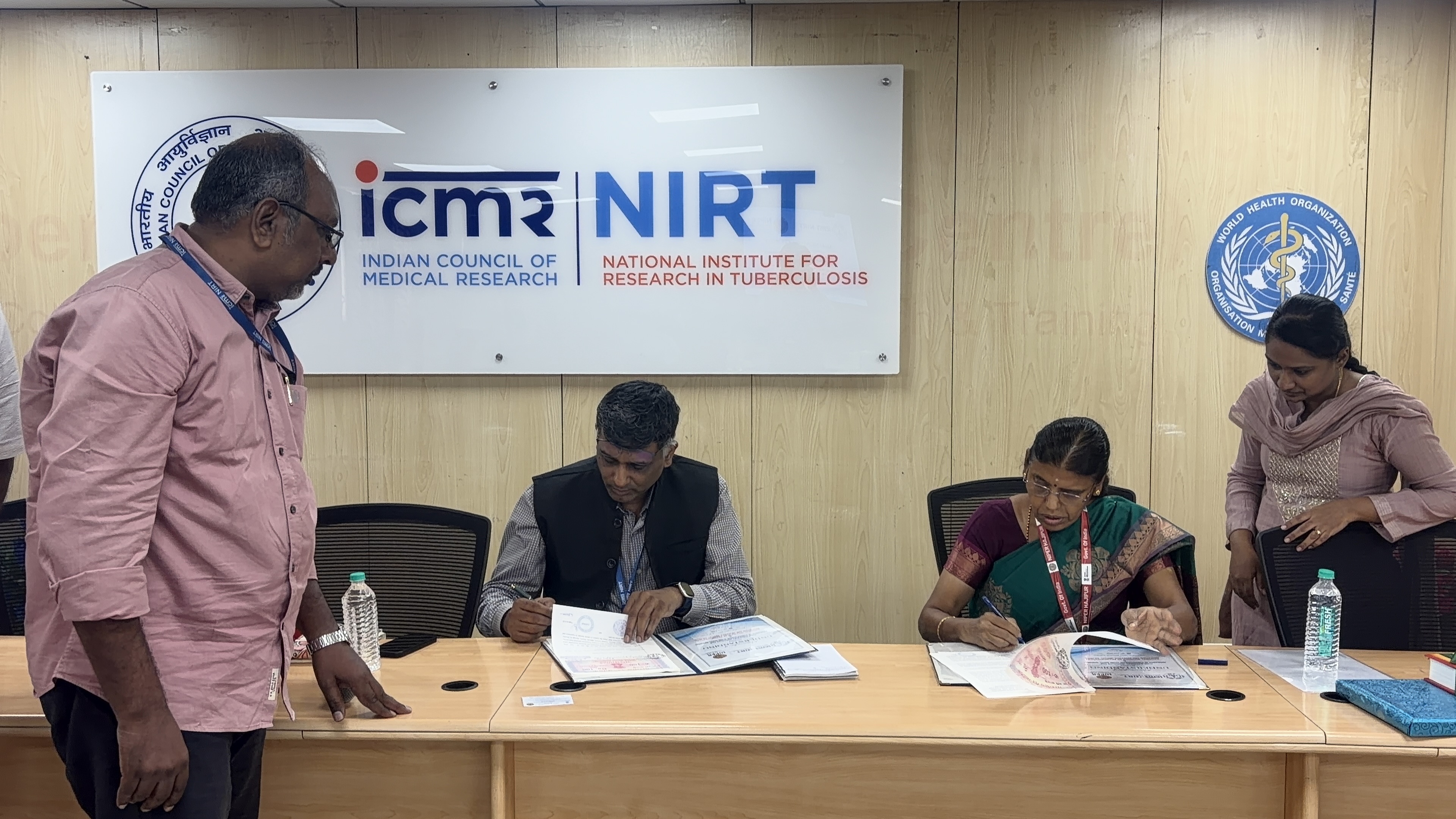 ICMR-NIRT signs MoU with NIPER Hajipur for Collaborative Research