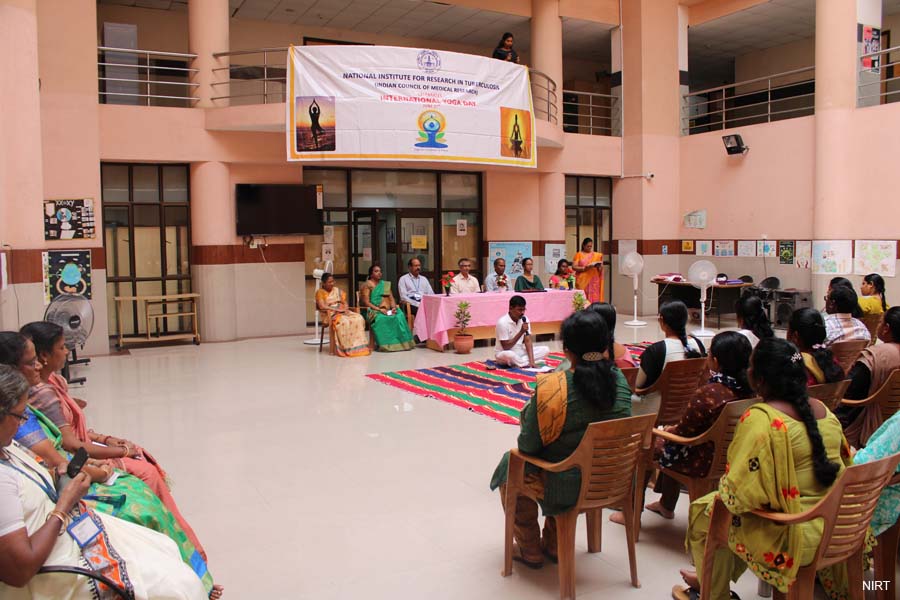 International Day of Yoga 2024 @ ICMR-NIRT