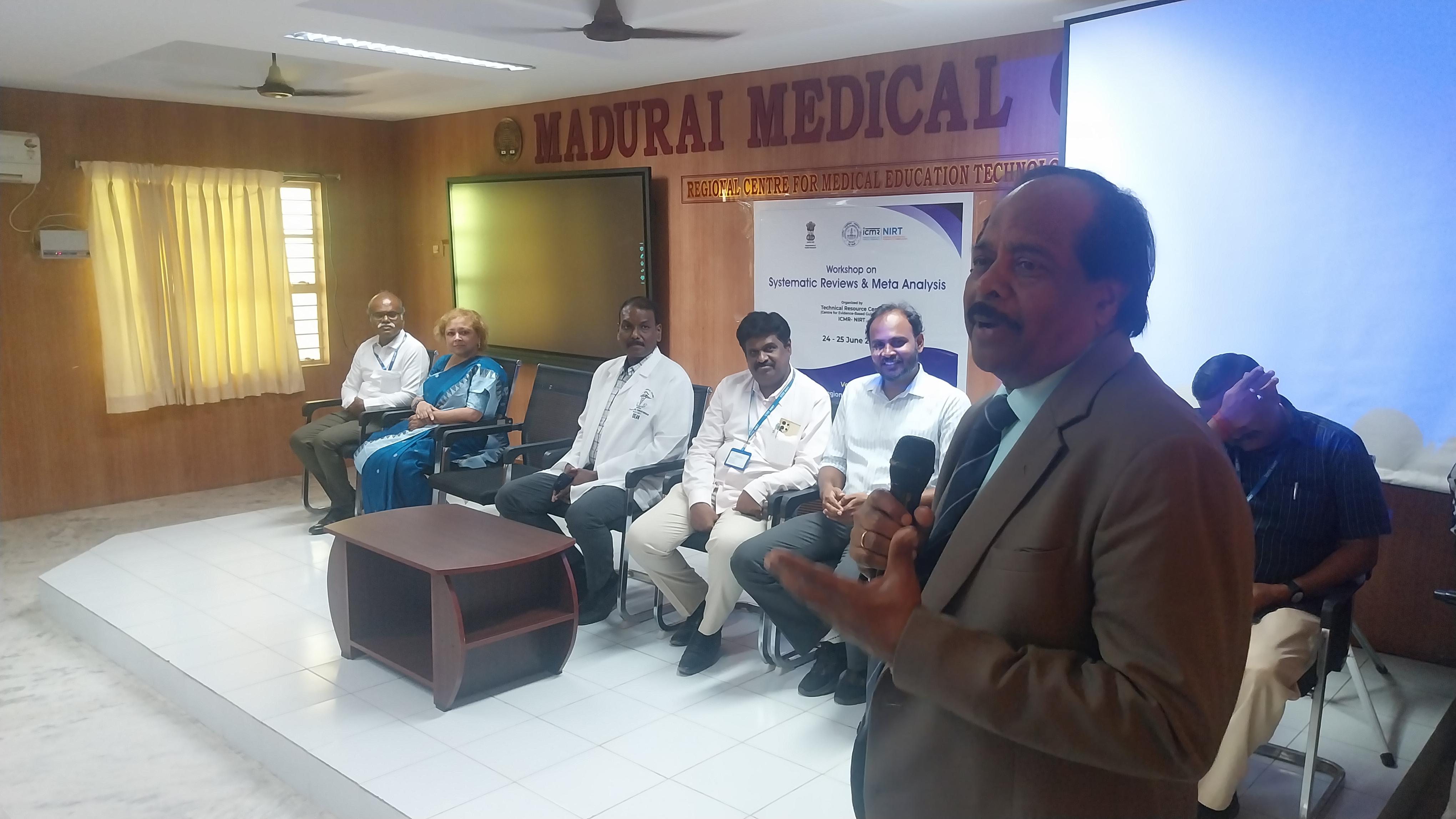 Strengthening Research Capacity through Systematic Review & Meta-Analysis Workshop at Madurai Medical College