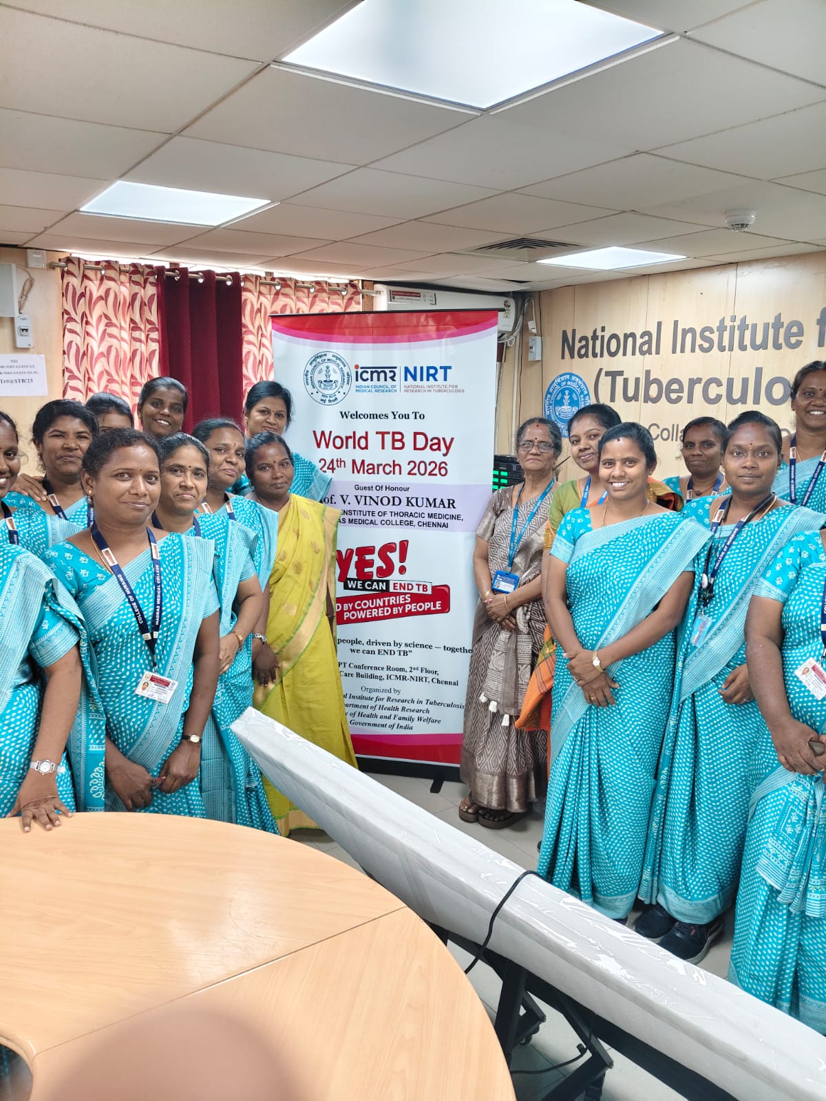 Commemoration of World TB Day 2026 at ICMR-NIRT 24th March 2026