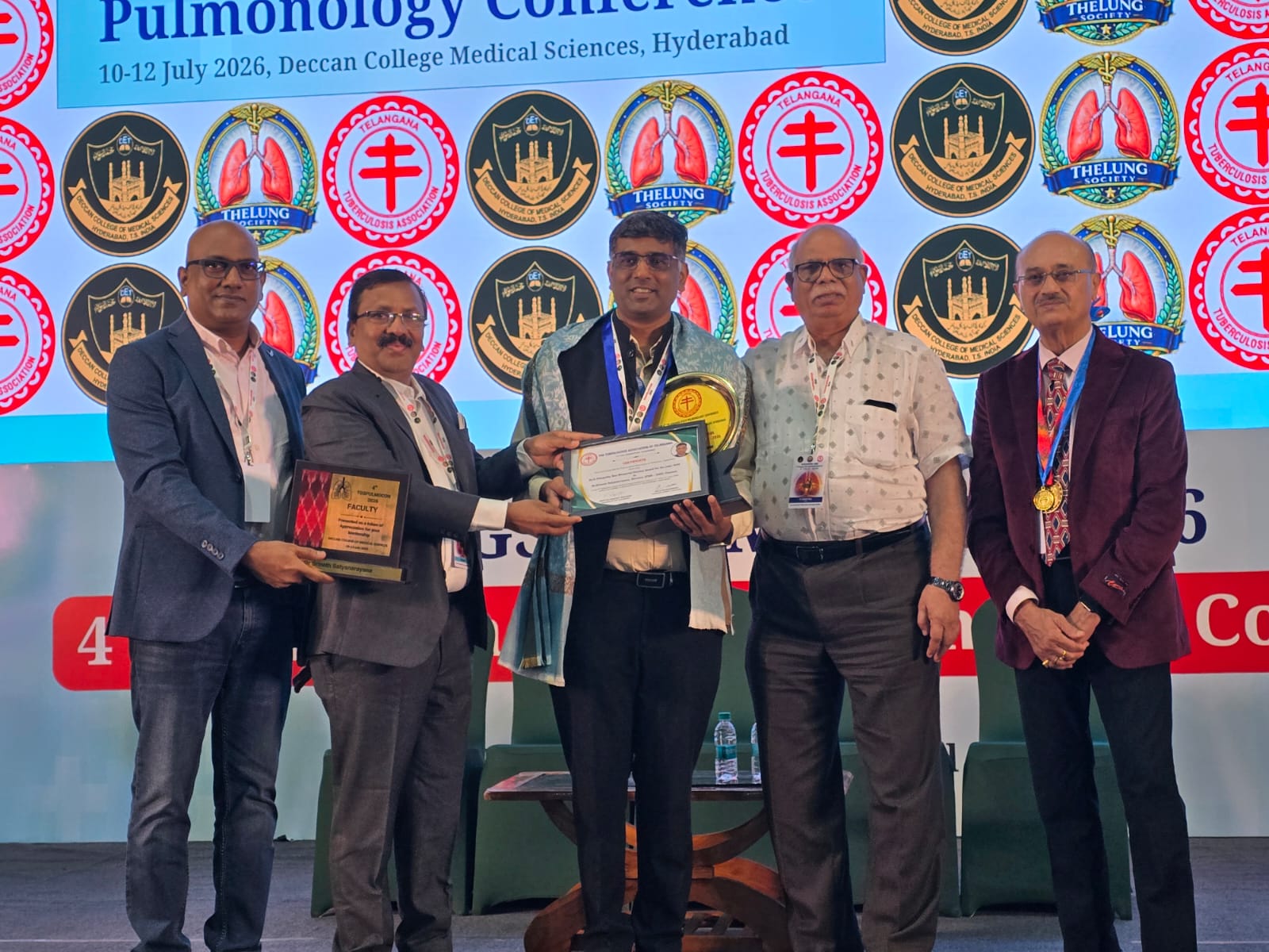Dr. Srinath Satyanarayana receives Dr. D. Umapathy Rao Memorial Oration Award 2026