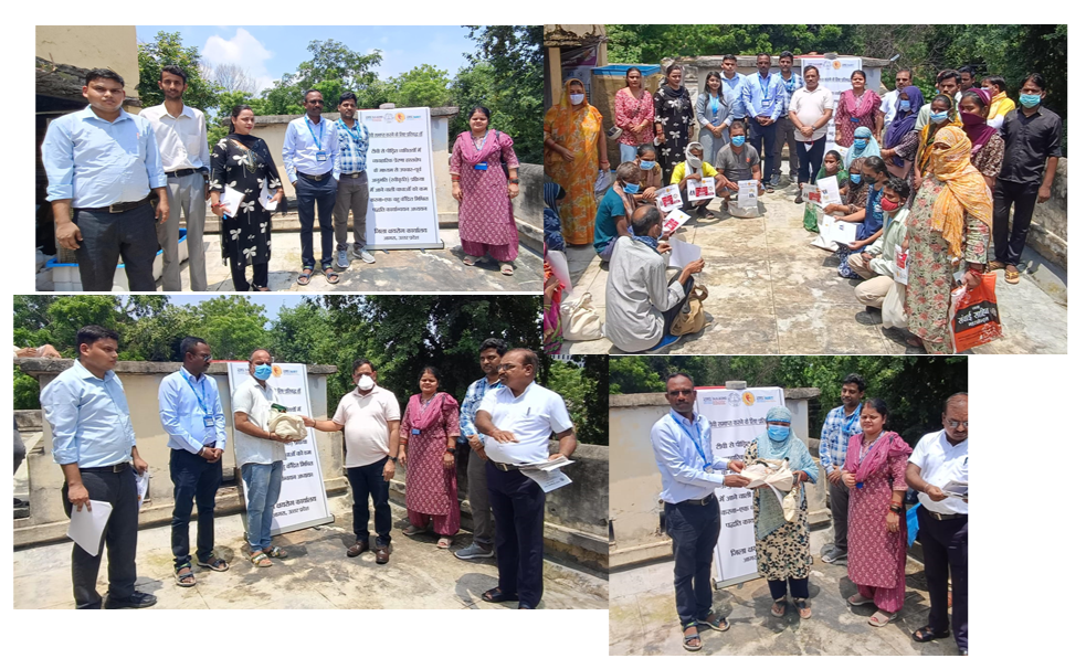 Community Engagement activity at District TB Office, Agra -2025