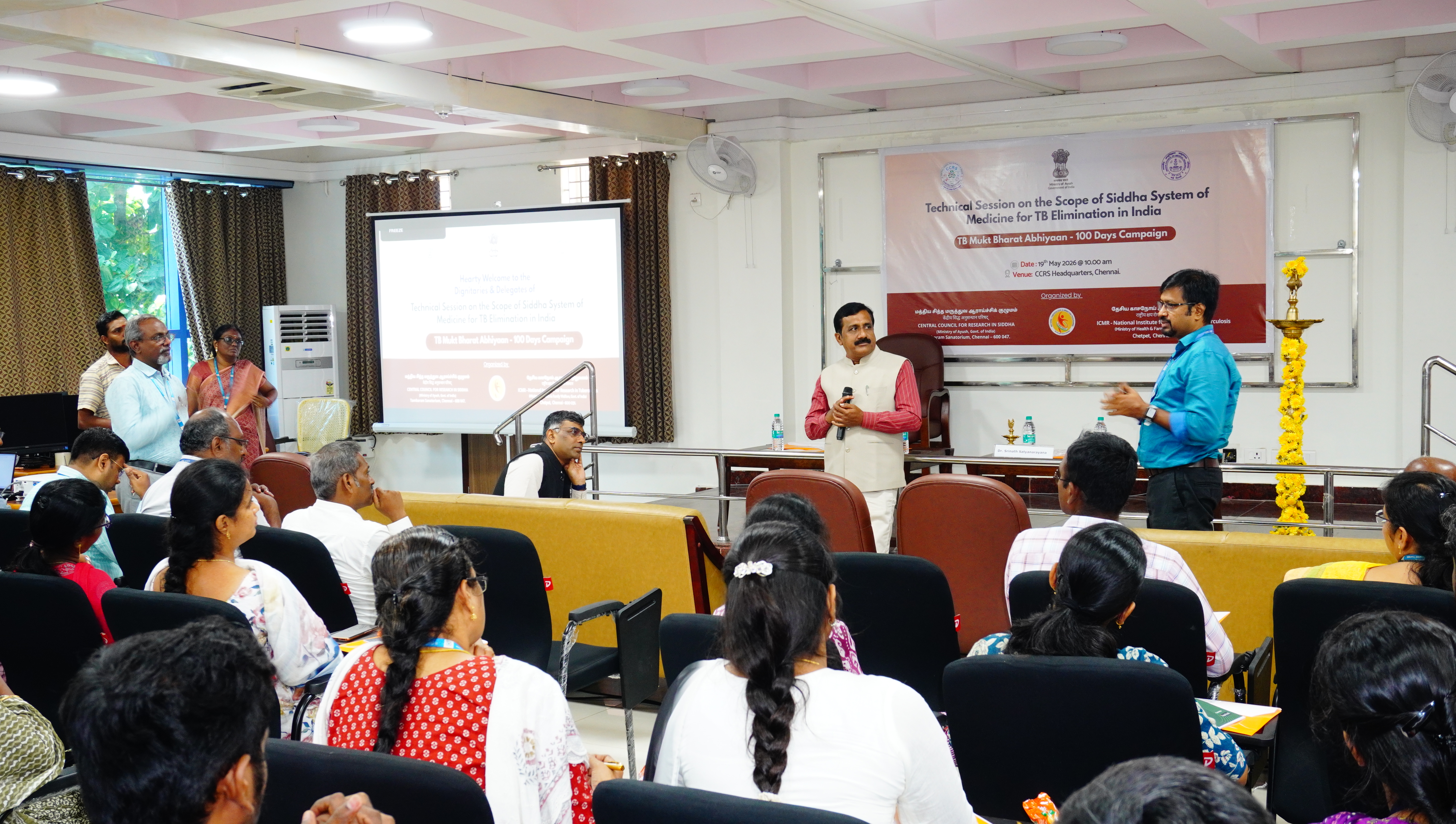 Signing of MoU between ICMR-NIRT and CCRS: Promotion of Collaborative Research for TB Elimination through Siddha Integration  19th May, 2026